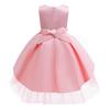 3D Embroidered Mesh Flower Girl Princess Fishtail Dress
