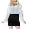 Summer Arm Sleeves Shawl Outdoor Sun for Protection Cuff Solid Color Dacron Shawl for Driving Beach Hiking Cycling