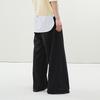 Less Spring 2025 Casual Merino Wool Wide-Leg Pants