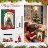 Christmas Tree Topper Spinning Star Animated Funny Xmas Decoration With Musicians For Indoor Home Classroom Party Decor