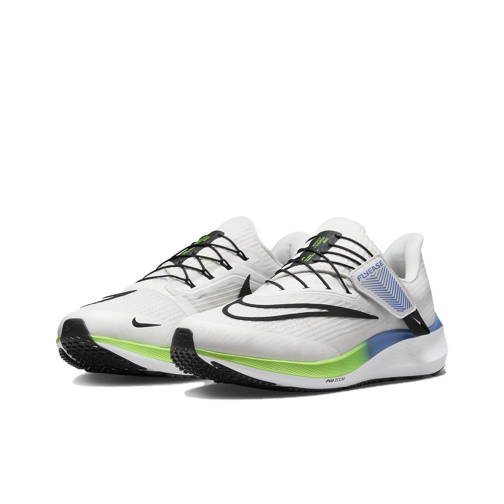 Nike Pegasus Flyease Comfortable Lightweight Non-Slip Breathable Low-Top Running Shoes Men Running Shoes White Green Blue DJ7381-006