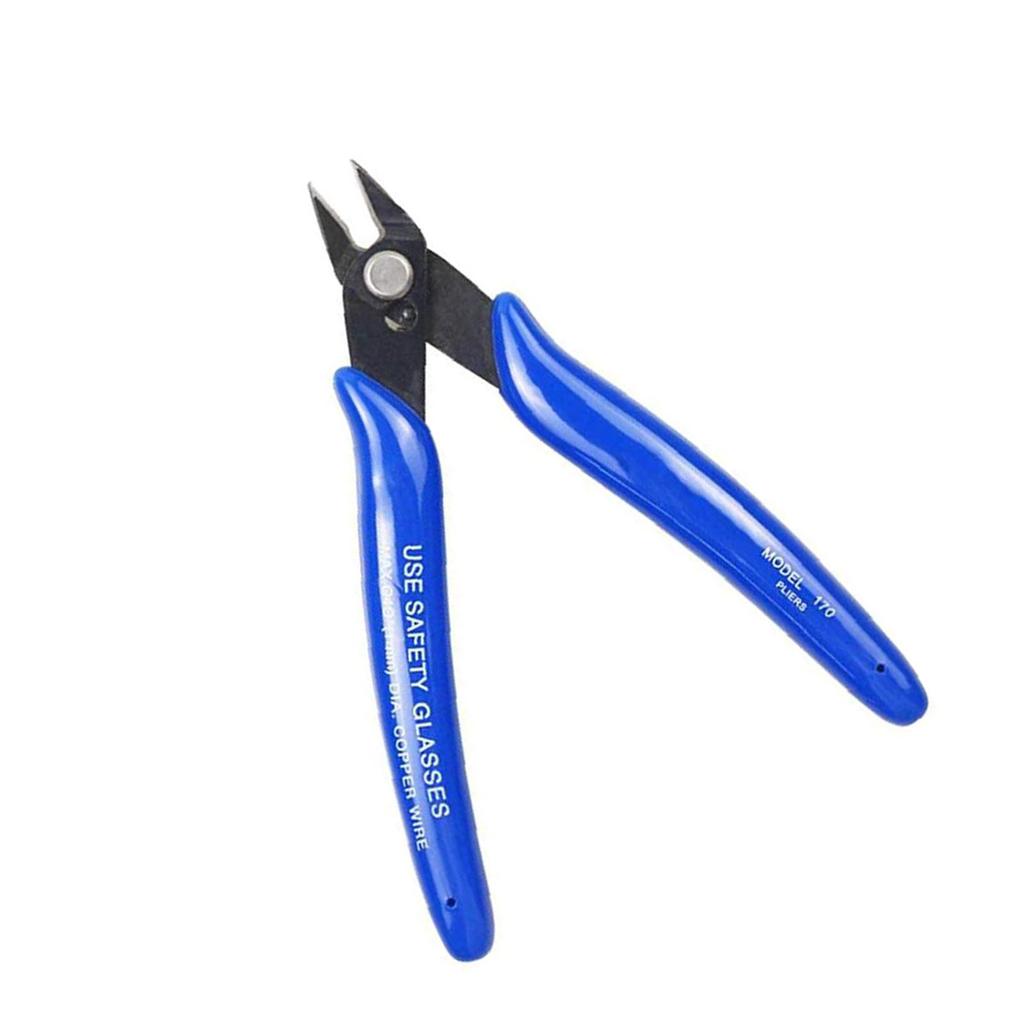 Diagonal Pliers High Carbon Steel Diagonal Cutting Pliers with Anti Slip Grips for Jewelry Electronics