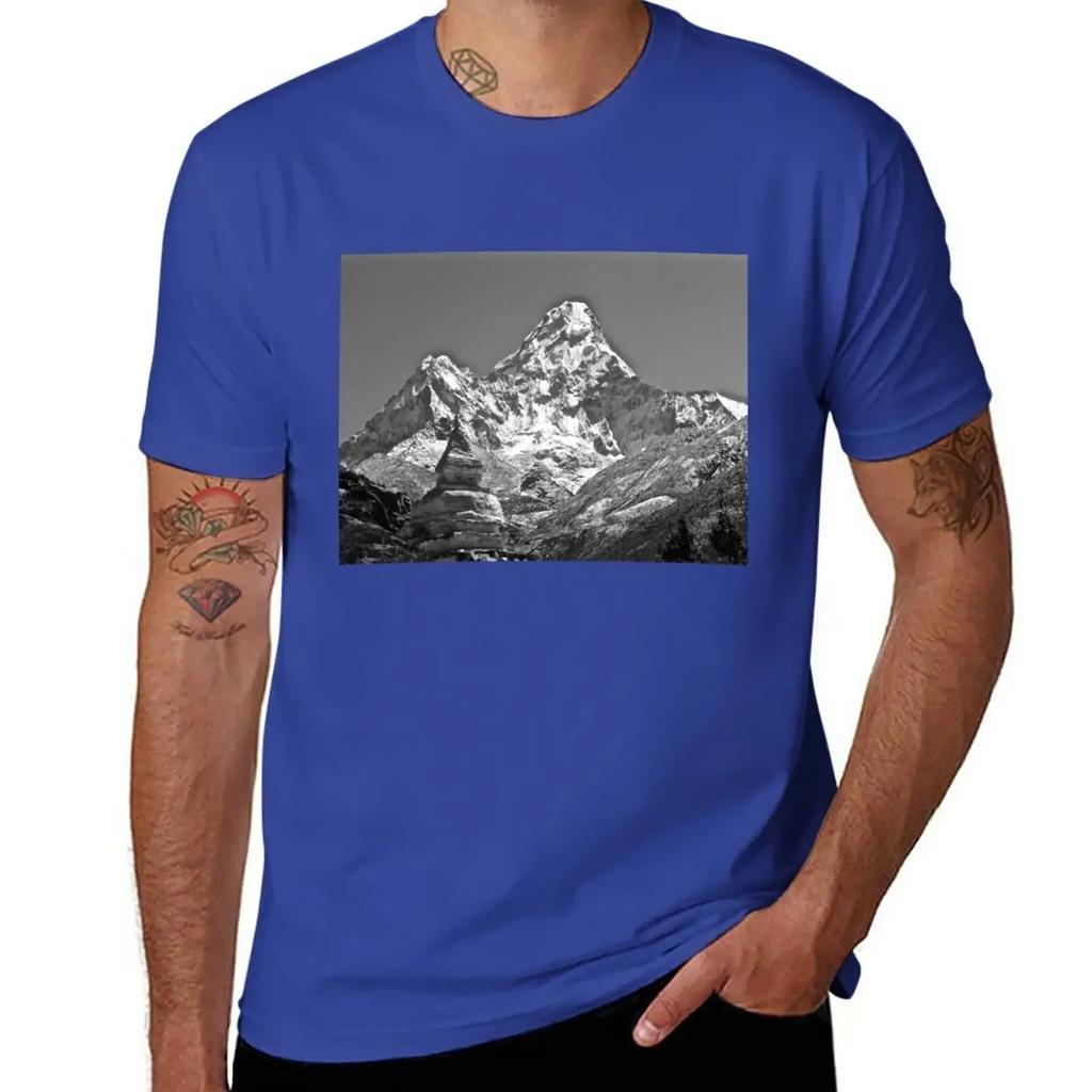 Ama Dablam T-Shirt customs kawaii clothes vintage clothes for men