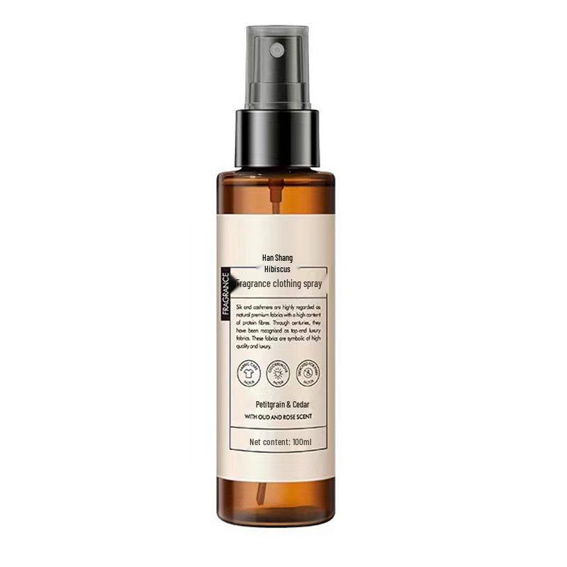 

Multi-Purpose Fabric Care Spray: Natural Odor Elimination, Sterilization, Mite and Insect Repellent, Antistatic, Anti-Stain, Fragrance, Adsorption.