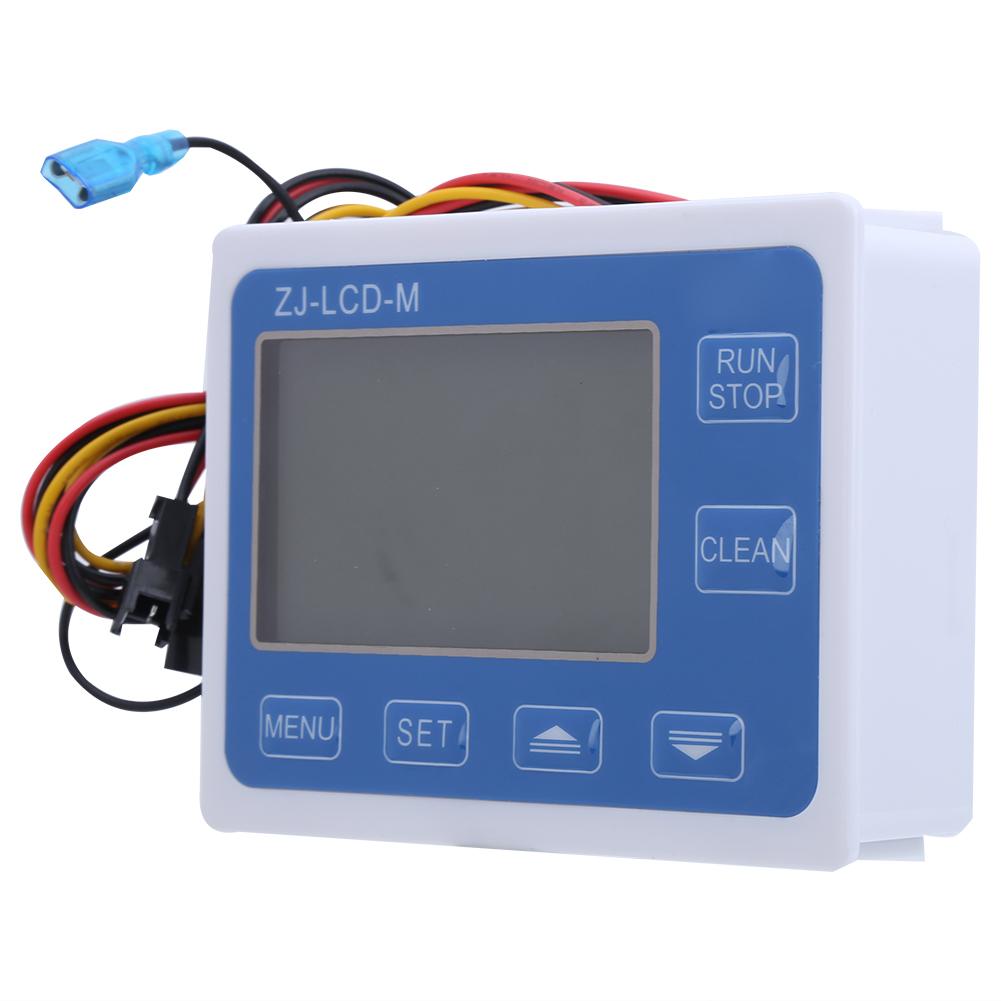 Water Flow Control Meter Quantitative Sensor G1in English Interface US Plug AC100‑240V