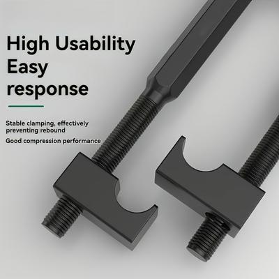 2Pcs Heavy Motorcycle Car Spring Compression Tool, Heavy Spring Compressor for Vehicle Maintenance Removal/installation Spring