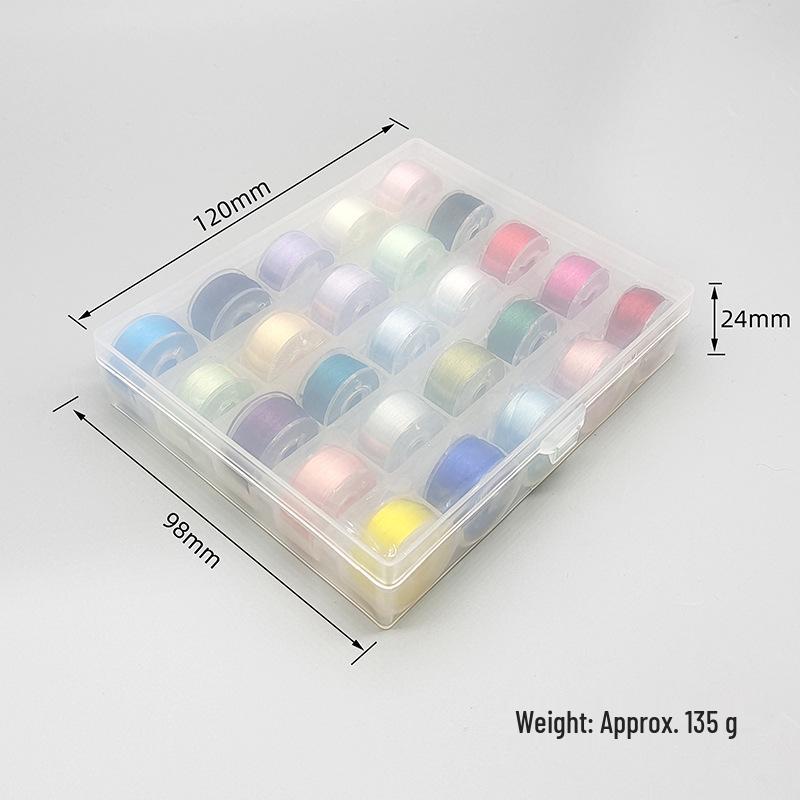 Egret Fly 200D Fly Tying Thread Set - 25 Colors for Lure and Fly Fishing