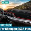 Car Dashboard Cover Trument Desk Sun Shade Mat Non-slip Pad Interior Accessories For Changan CS35 Plus    2024