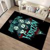 British rock band Bring Me the Horizon pattern printed flannel non-slip rug, suitable for rooms, living rooms, home decor, and gifts