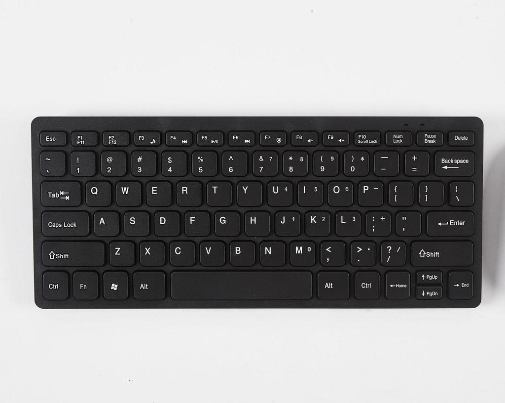78-Key Mini Silent Wireless Keyboard & Mouse Set for Desktop & Notebook