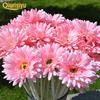 1 Pc Artificial Silk Gerbera Flower Wedding Party Bouquet Home Garden Decor Happy Living