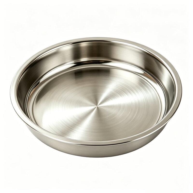 Stainless Steel Round Dinner Plate