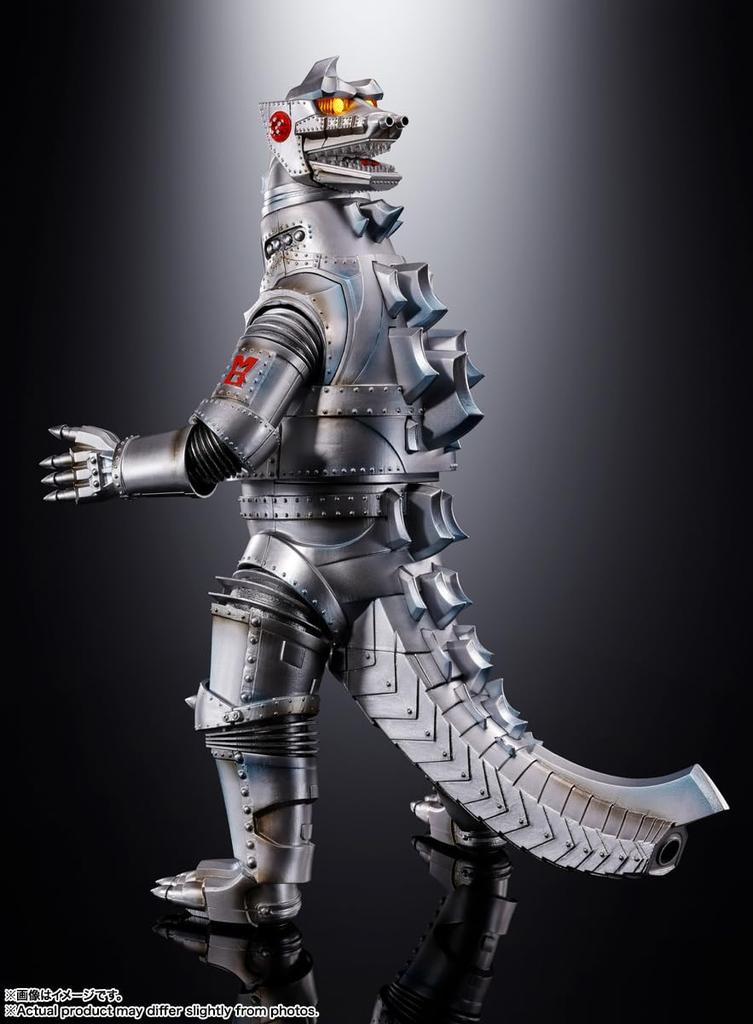 TAMASHII NATIONS DX Soul of Chogokin Godzilla Vs. Mechagodzilla 1974 Mechagodzilla, Approximately 270mm, ABS & POM & Die-cast Painted Action Figure