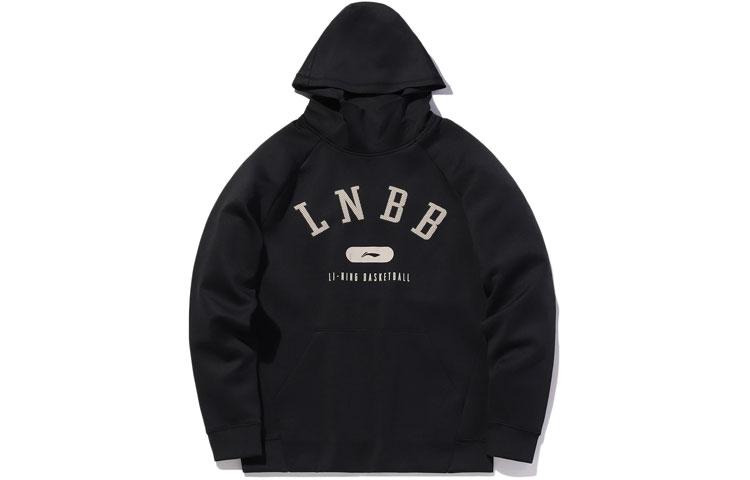 Спортивная коллекция Li Ning Баскетбольная толстовка Мужская Черная AWDQ583-1 XL