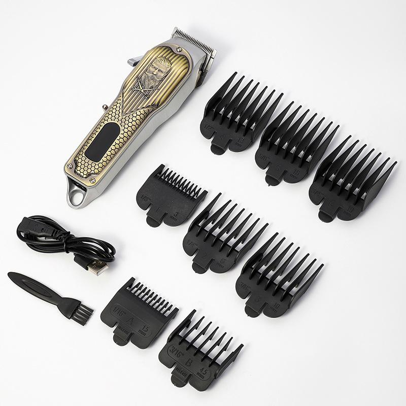New Multifunctional Hair Clipper New Hair Clipper Hair Salon Electric Clipper Oil Head Electric Hair Clipper Set Household Electric Clipper