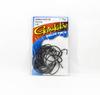 Gamakatsu 51413 Shiner Hook SE NSB Size 3/0, 25 Per Pack (4183)