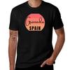 Granada Spain  Retro TShirt Plus Size Outdoor Casual Top