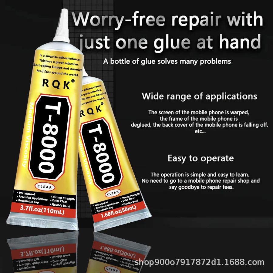 

T8000 Transparent Multi-Purpose Adhesive for Mobile Screens & Jewelry 15ml прозорий