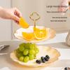 Multilayer Fruit Plate for Living Room, Coffee Table, Front Desk, Beauty Salon. Perfect for Snacks, Desserts, and Fruit. Great As an Ornament.