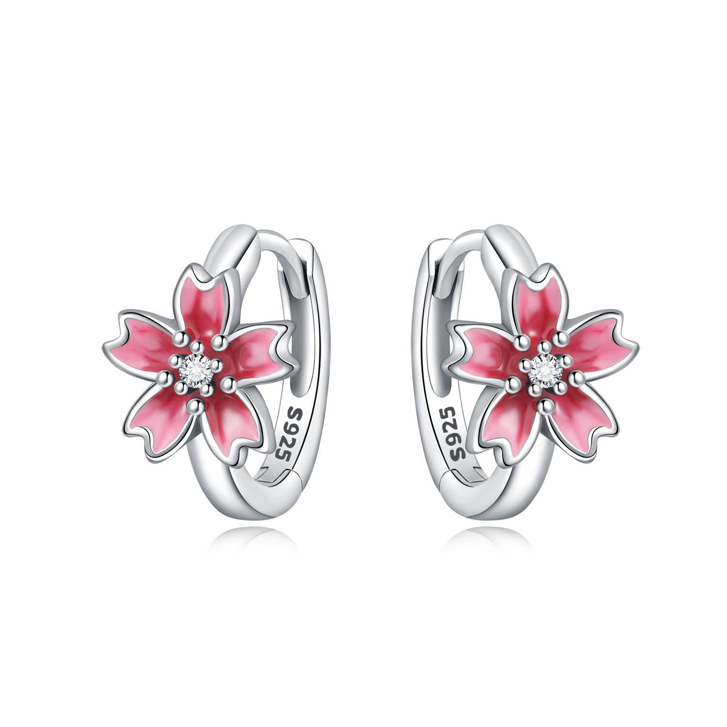 

Pendientes de Plata de Ley 925 (23 Estilos de Flores) – Joyería Diaria Versátil para Mujer, Aros para Fiesta de Cumpleaños