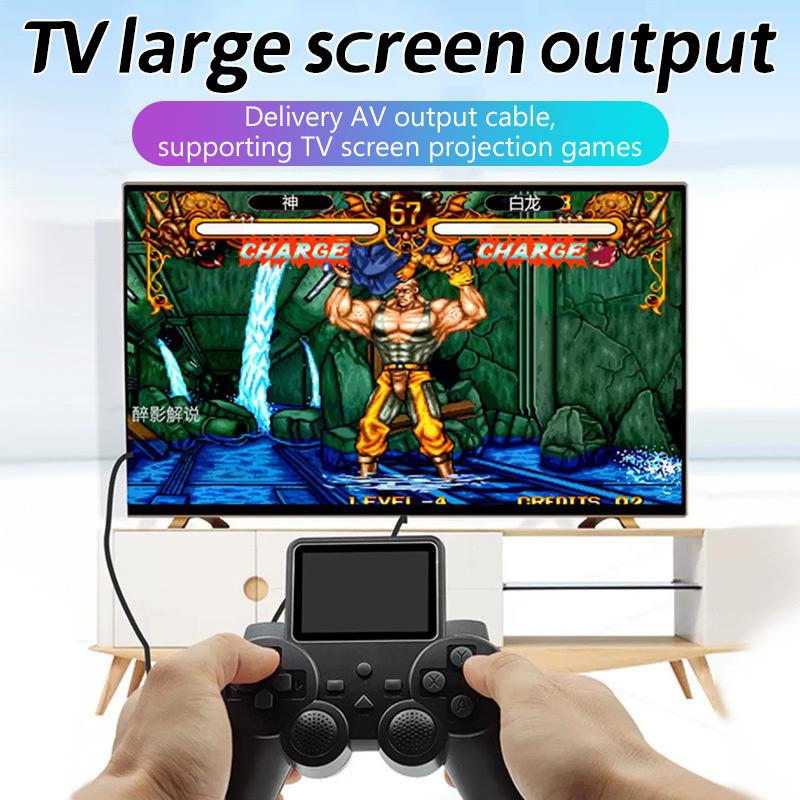 Handheld Game For Kids Portable Retro Video Game Player Built-In 520 Classic Games Lcd Screen Family Recreation Arcade Gaming