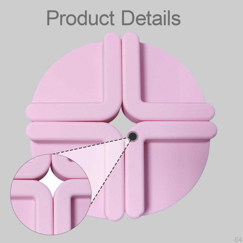 4 Pieces Cutting Board Feet Chopping Boards Replace Warm Gifts Silicone Foot Pad