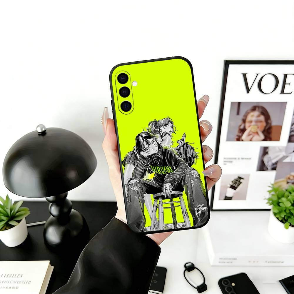 

T-The G-Green Yuri Phone Case For Samsung Galaxy A73,A72,A71,A70,A53,A52,A51,Others Soft Black Cover Samsung a31