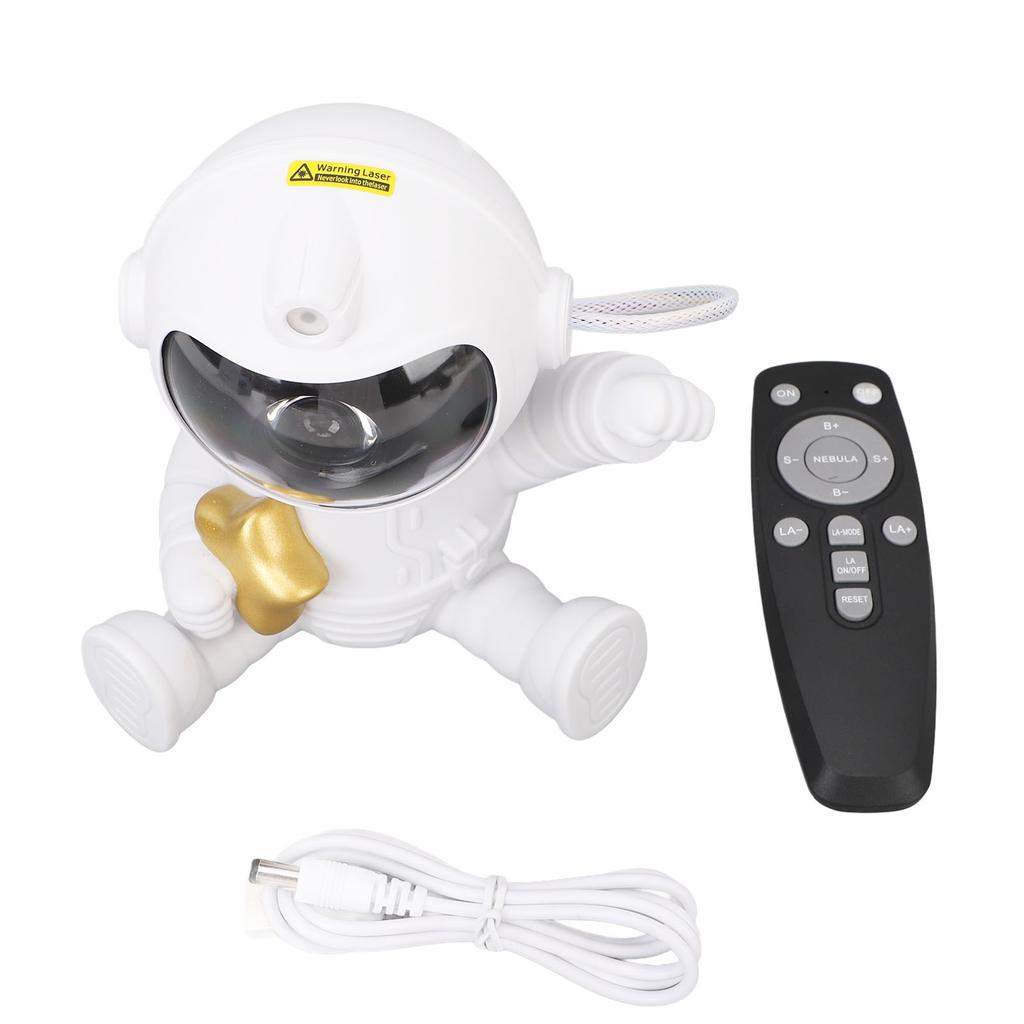 Spaceman Star Projector Night Light LED Remote Control Projection Lamp 360 Degree Rotation