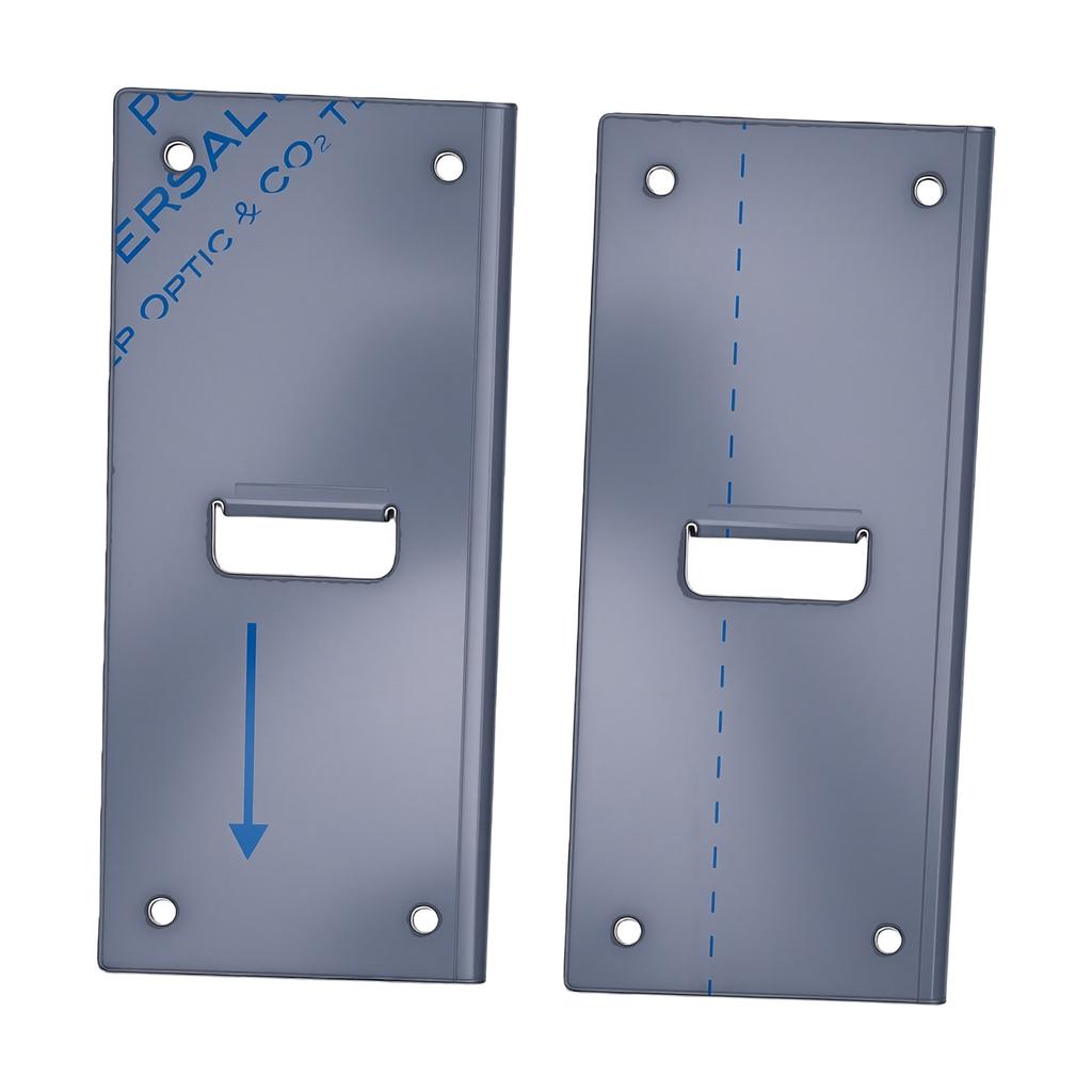 Mailbox Post Extender Brackets, 304 Stainless Steel Hvy Duty for 4x4