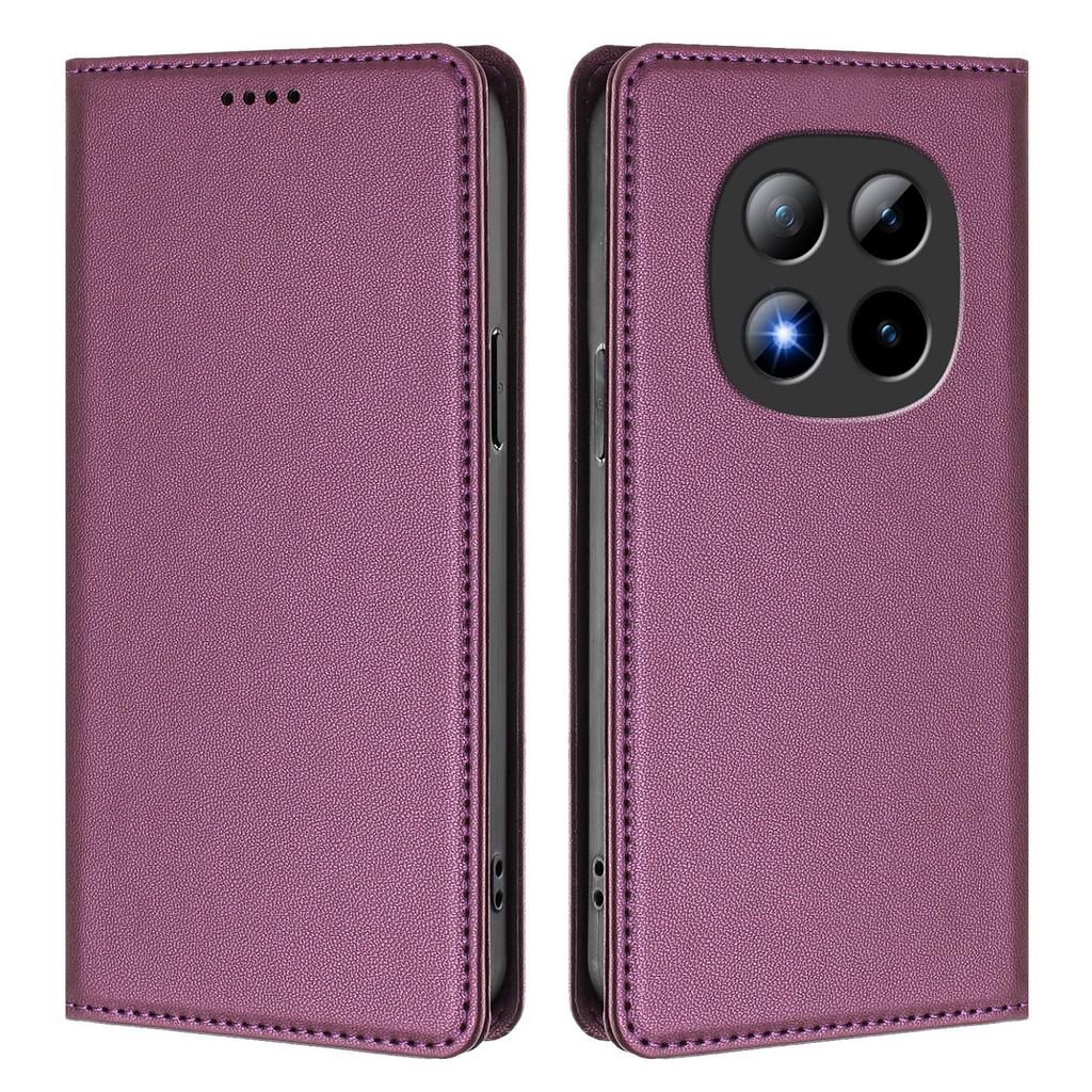Für Xiaomi Poco M8 Pro 5G/Redmi Note 15 Pro+ 5G (Global) Leder Geldbörse Hülle Magnetverschluss RFID-Blockierung Handyhülle