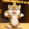 Plush Doll Cartoon Deep Forest Animals Three-dimensional Realistic Comfortable Touch Child Birthday Gift Soft Cute Squirrel Raccoon Koala Stuffed