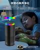 [New Arrival] Car Air Purifier, Compact, Activated Carbon Filter, Ion Generator, 800mAh High-Capacity Battery, USB Rechargeable, LED Light, Lightweigh