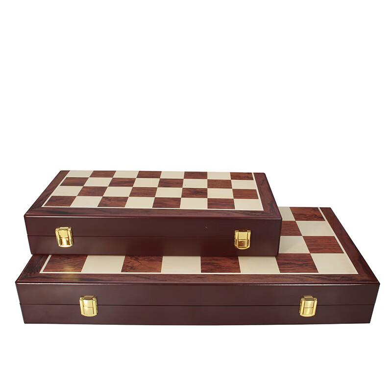 Brangdy Electroplated Metal & Acrylic Foldable Chess Set