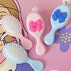 Women's Cartoon Big Mouth Airbag Cushion Comb - Portable Massage & Hairdressing Brush