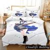 3D Anime Project SEKAI Hoshino Ichika Bedding Set Boys Girls Twin Queen Size Duvet Cover Pillowcase Bed Kids Adult Quilt Cover02