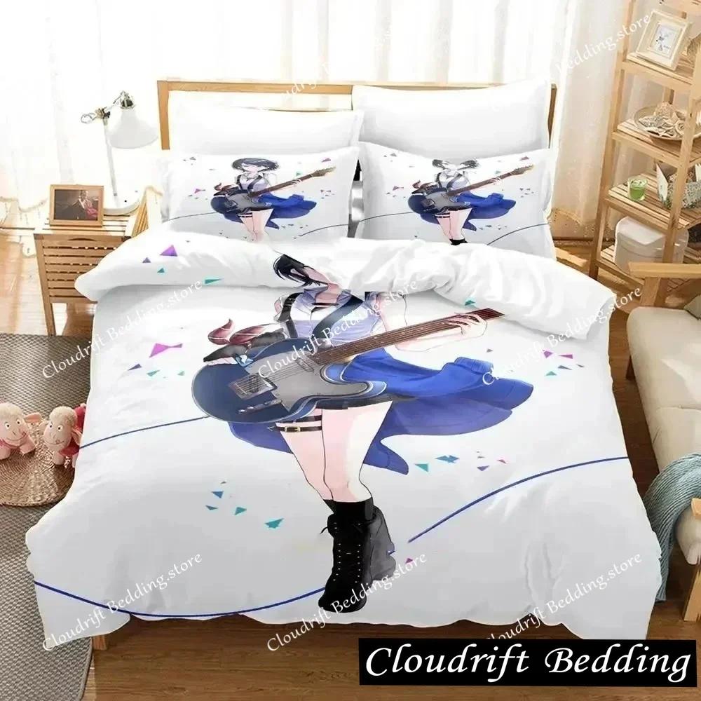3D Anime Project SEKAI Hoshino Ichika Bedding Set Boys Girls Twin Queen Size Duvet Cover Pillowcase Bed Kids Adult Quilt Cover02