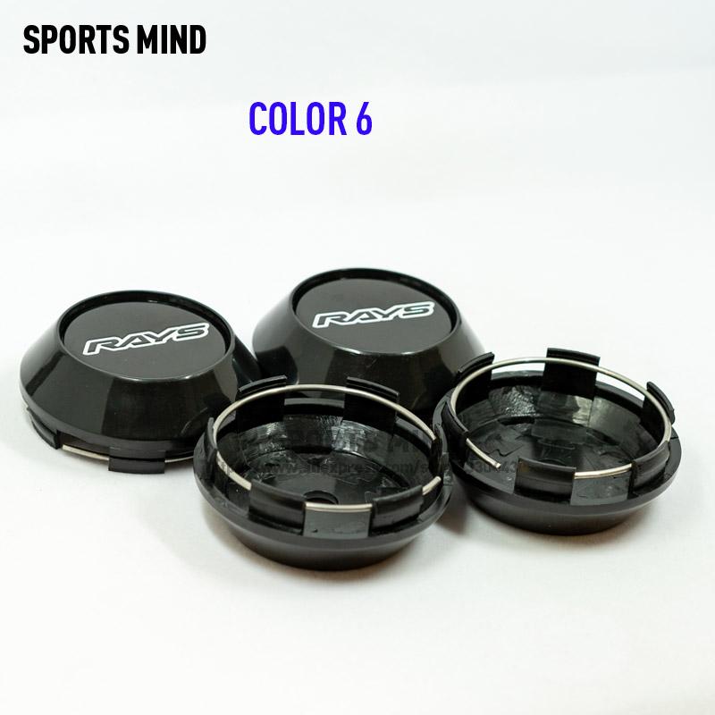 4PCS/lot 68MM Car Wheel Center Hub Caps for RAYS VOLK Emblem Logo CE28 Rim TE37 Tokyo Time Attack