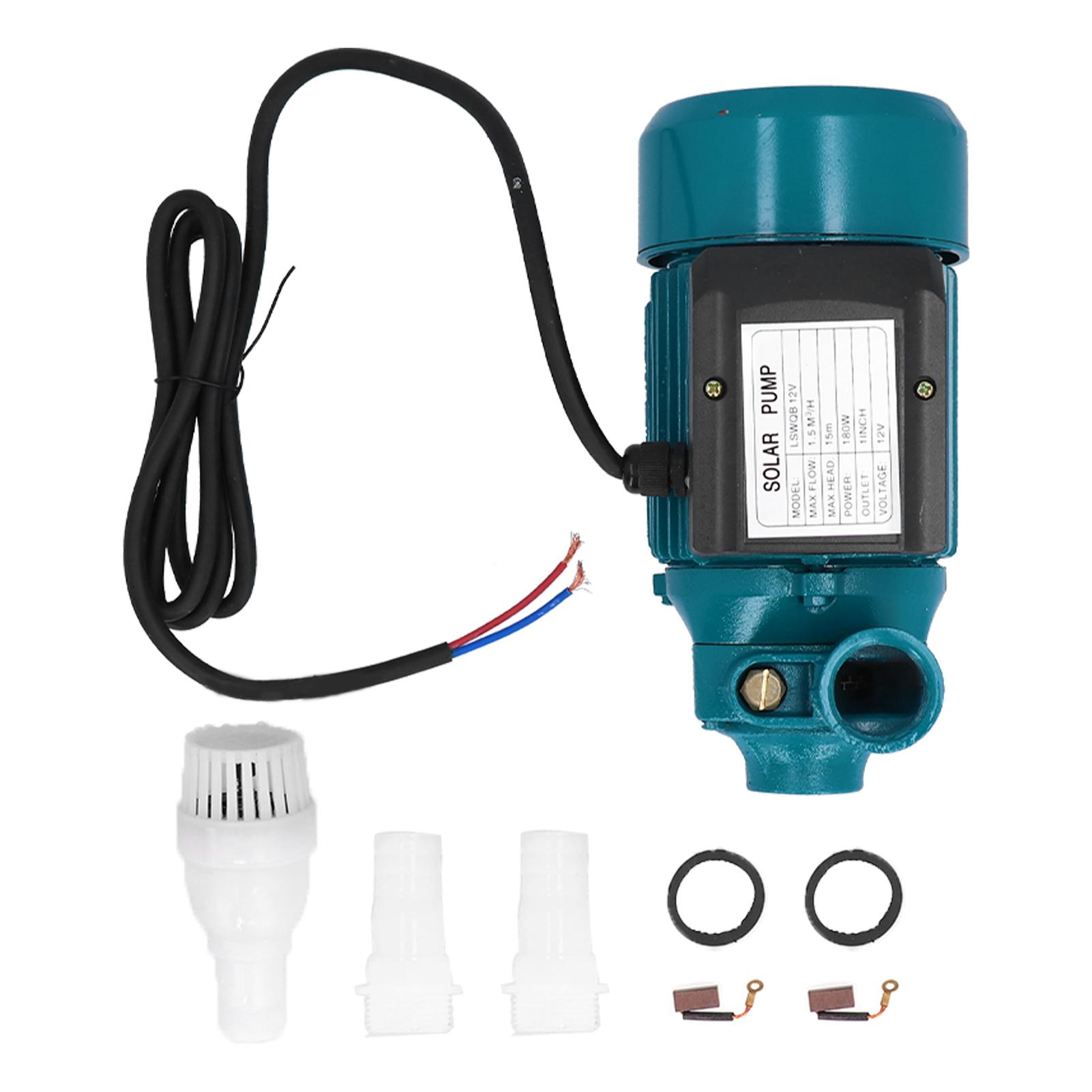 

Water Pump Unipolar Impeller Motor Horizontal Single Suction Irrigation Tool 15m 180W DC12V