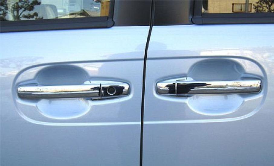 BRIGHTZ Chrome Door Handle Full Cover Type Compatible with N-BOX JF1/JF2 Cover, [DHC-NOBU-034], N-BOX (9164)