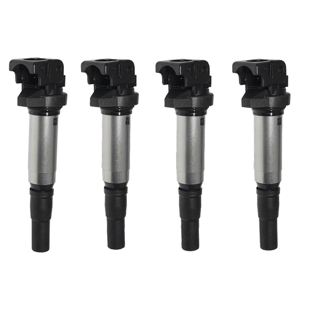 4PCS Ignition Coil For BMW 1 F20 F21 3 F30 PEUGEOT 2008 CITROEN C4 2011-2015 12137575010 12137550012 Accessories