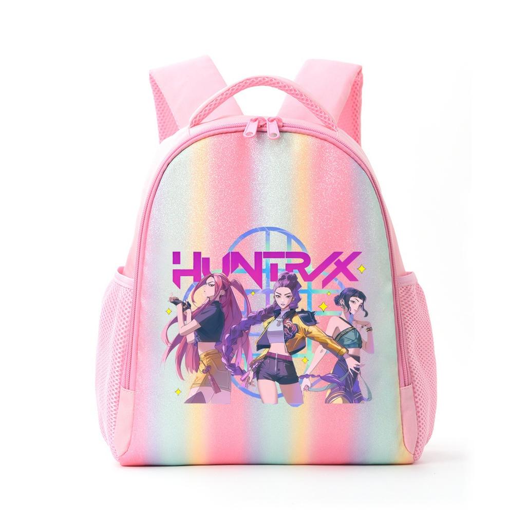 Kpop Witch Hunters Children'S Backpack Elementary School Student Rainbow School Bag Children'S Backpack Travel Lightweight Leisure