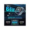 Car Charger with Starlight 66W USB C Fast Car Chargers Adapter 4 in 1 Retractable Car Charger with 2 USB Ports Car Phone Chargers for iPhone 16/15/14