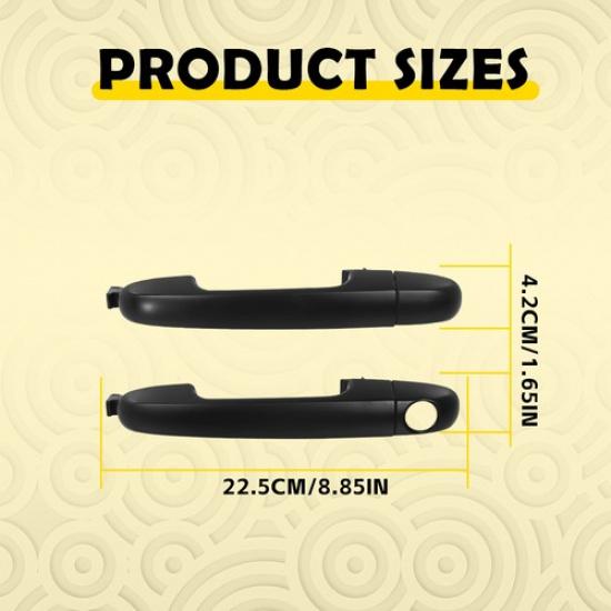 For 2010 2011-2013 Kia Forte Front Left Right Side Exterior Outside Door Handle
