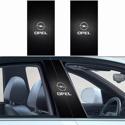2 Stück Für Opc Astra Insignia Corsa Zafira Antara Vectra PVC Auto Tür Mittelsäule Aufkleber B-Säule Dekor Zubehör