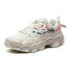 Fila Cat Paw 2.0 Fabric Synthetic Leather Round Toe Lace-Up Low-Top Dad Sneakers Women Sneakers Off-White F12W124144FSW