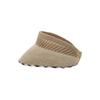 Daks Beige Linen Blend Check Pattern Packable Sun Cap Dche6e108i2