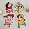 **Kawaii Crayon Shin-Chan Cartoon Cute Hand Towel Water-Absorbent Coral Fleece Kitchen Quick-Drying Shower Room Supplies
