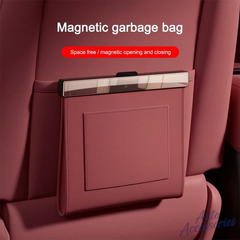 Car Seat Rear Garbage Bag Seat Back Hanging Chair Back Storage Bag For Renault Megane 2 3 Twingo Clio Talisman Captur Kwid Scen Z666