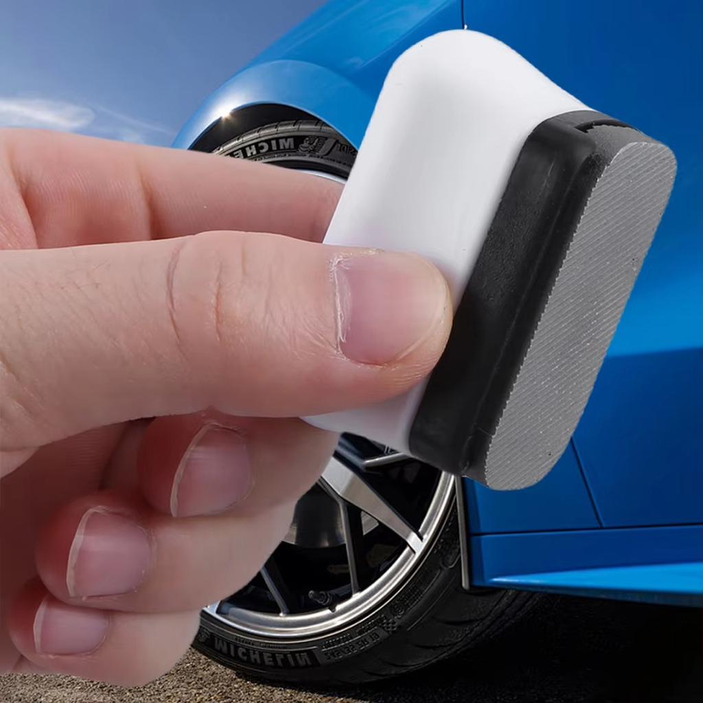 ABQR Denibbing File with Handheld Device, Double-Sided Grinding  Tools Car Paint Remover Tool Adjustable Paint File