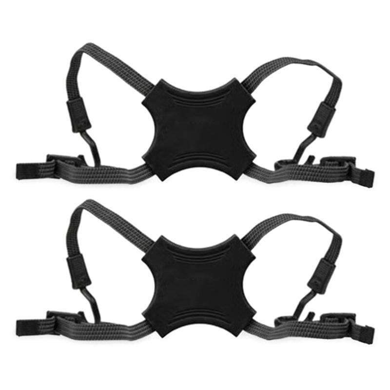 Elastic Tie Down Strap Featuring Rubber Grip and High Strength ABS for Secure Motorcycle Luggage Fastening on Rough Road